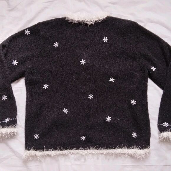 Design Options By Philip & Jane Gordon Reindeer Christmas Sweater Size Medium - Picture 11 of 14